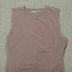Women's Brown A&F Soft Collection Sleeveless Bodysuit